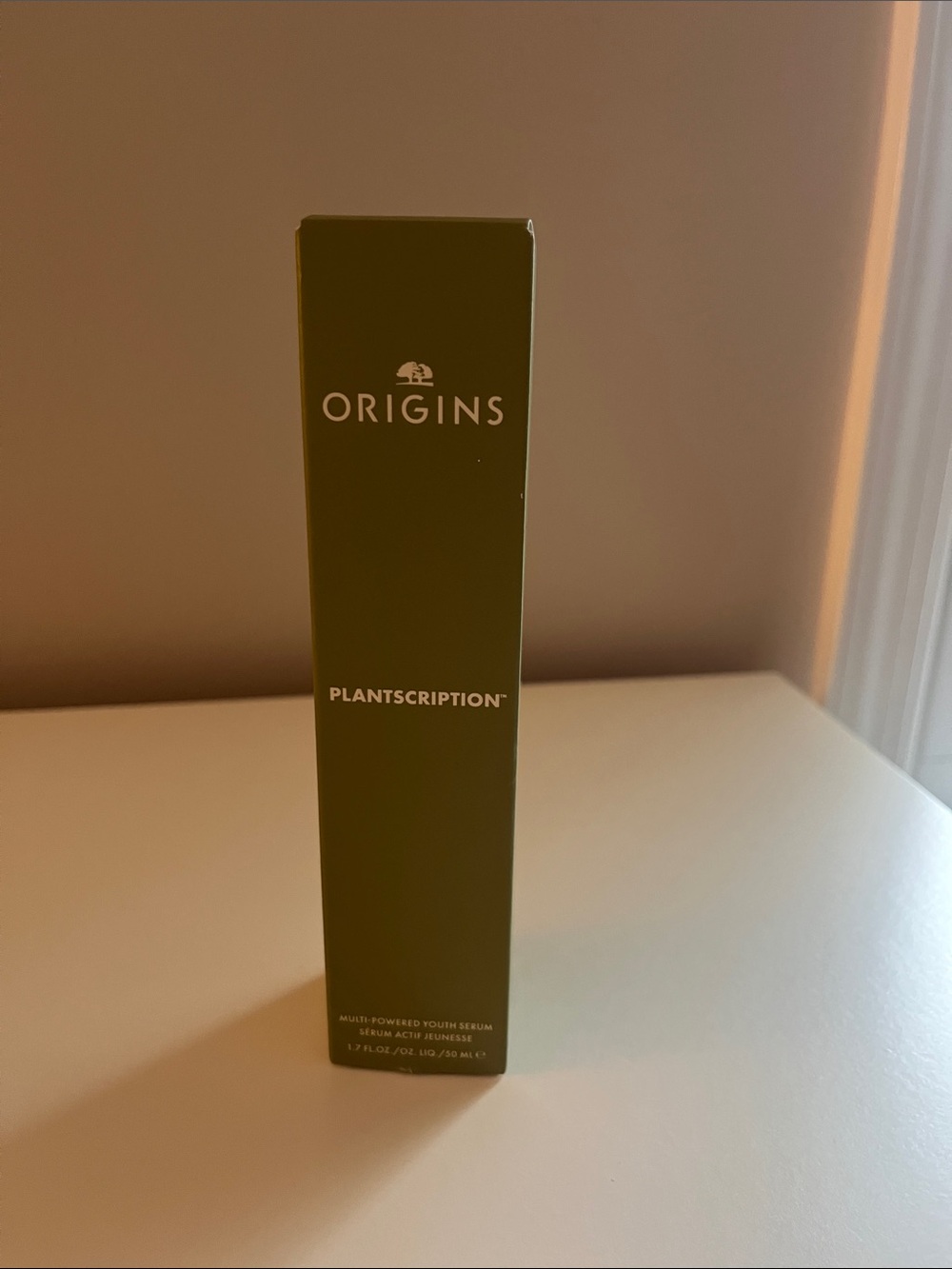 NIB Origins Plantscription Youth Serum 1.7oz
